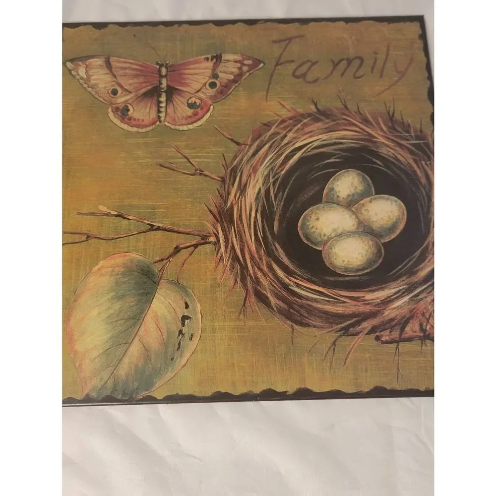 Vintage Metal Home Accents Michael's Wall Plaques Decor Signs‎ Set of 2 Believe